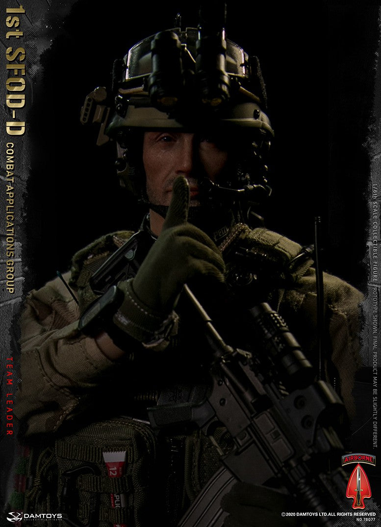 Pedido Figura 1st SFOD-D Combat Applications Group TEAM LEADER marca Damtoys 78077 escala 1/6