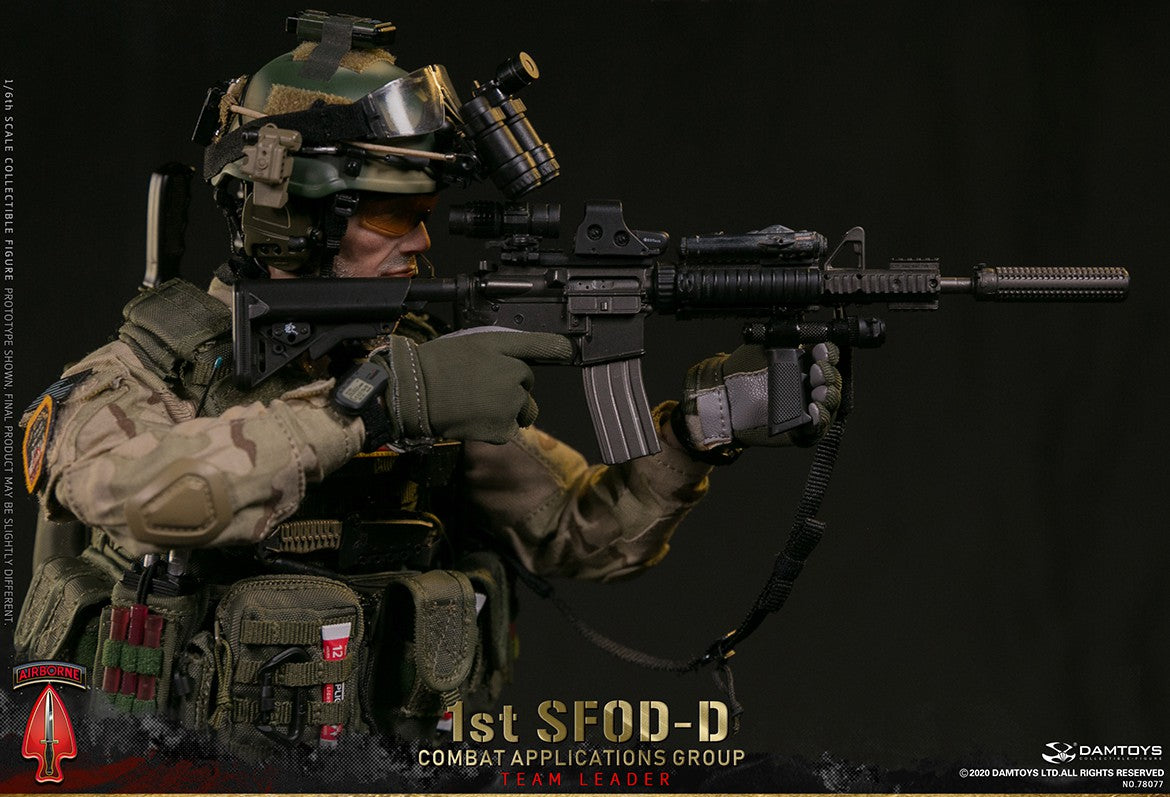 Pedido Figura 1st SFOD-D Combat Applications Group TEAM LEADER marca Damtoys 78077 escala 1/6