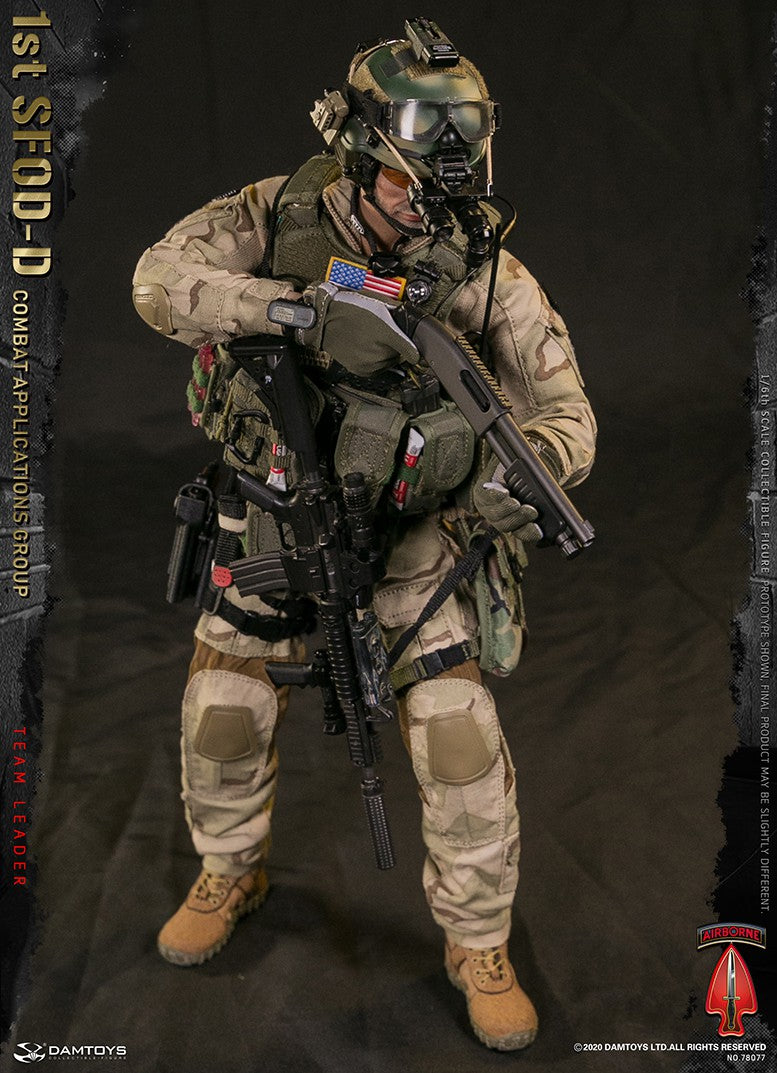Pedido Figura 1st SFOD-D Combat Applications Group TEAM LEADER marca Damtoys 78077 escala 1/6