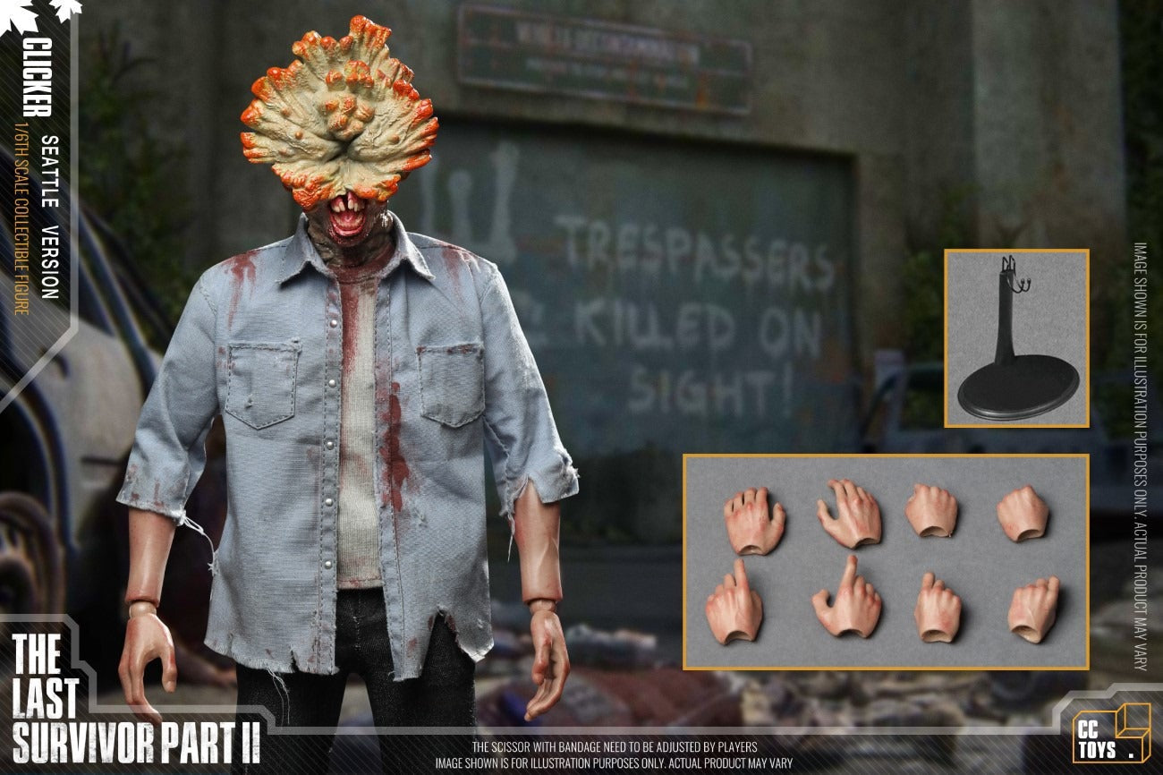 Pedido Figura Clicker Survivor 2.0 marca CCToys escala 1/6