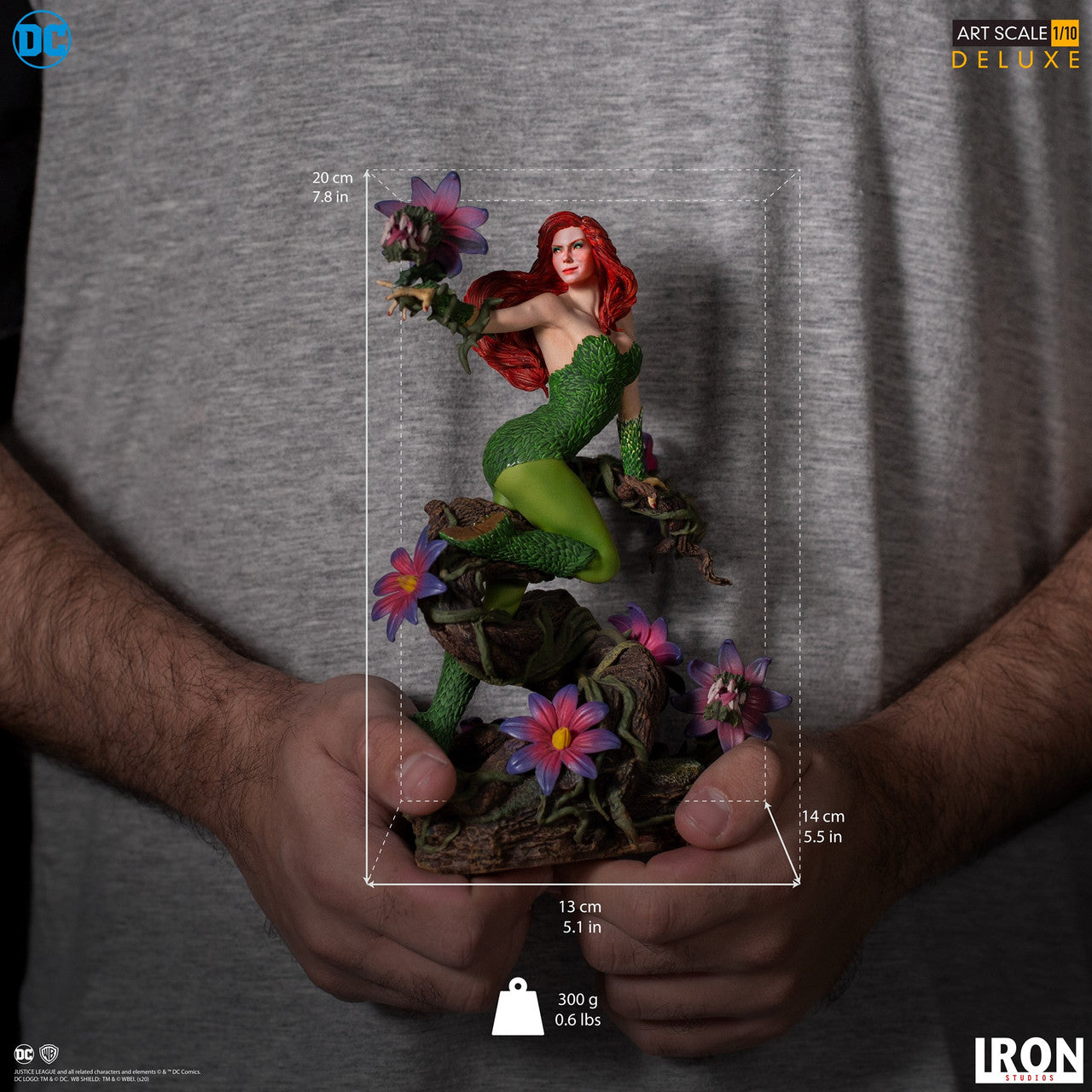 Pedido Estatua Poison Ivy Deluxe - DC Comics (Ivan Reis Series) marca Iron Studios escala de arte 1/10
