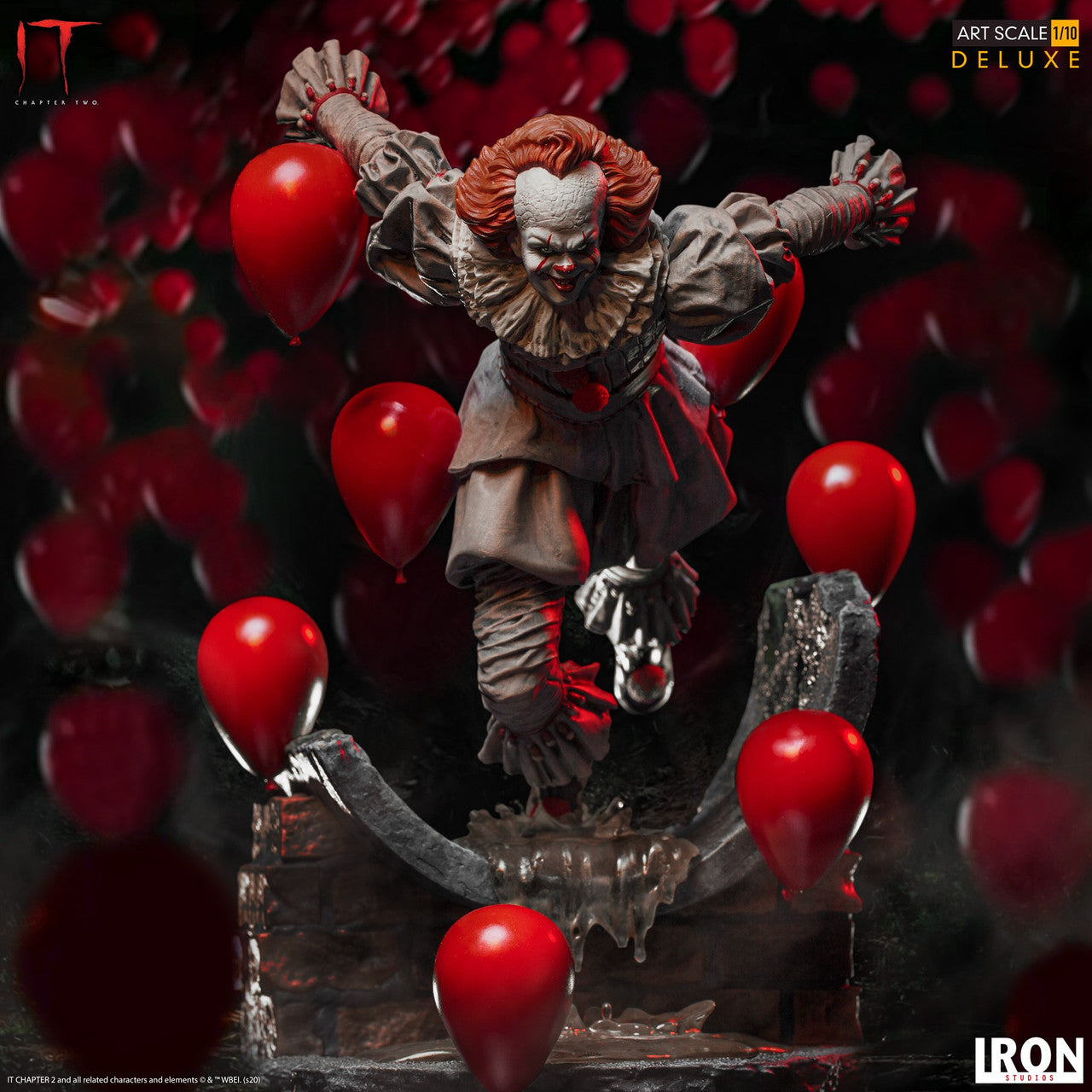 Pedido Estatua Pennywise Deluxe - IT Chapter Two marca Iron Studios escala de arte 1/10