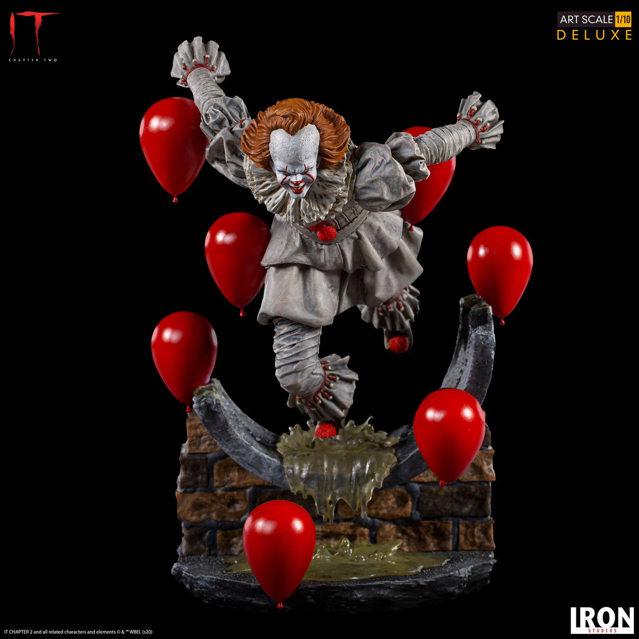 Pedido Estatua Pennywise Deluxe - IT Chapter Two marca Iron Studios escala de arte 1/10