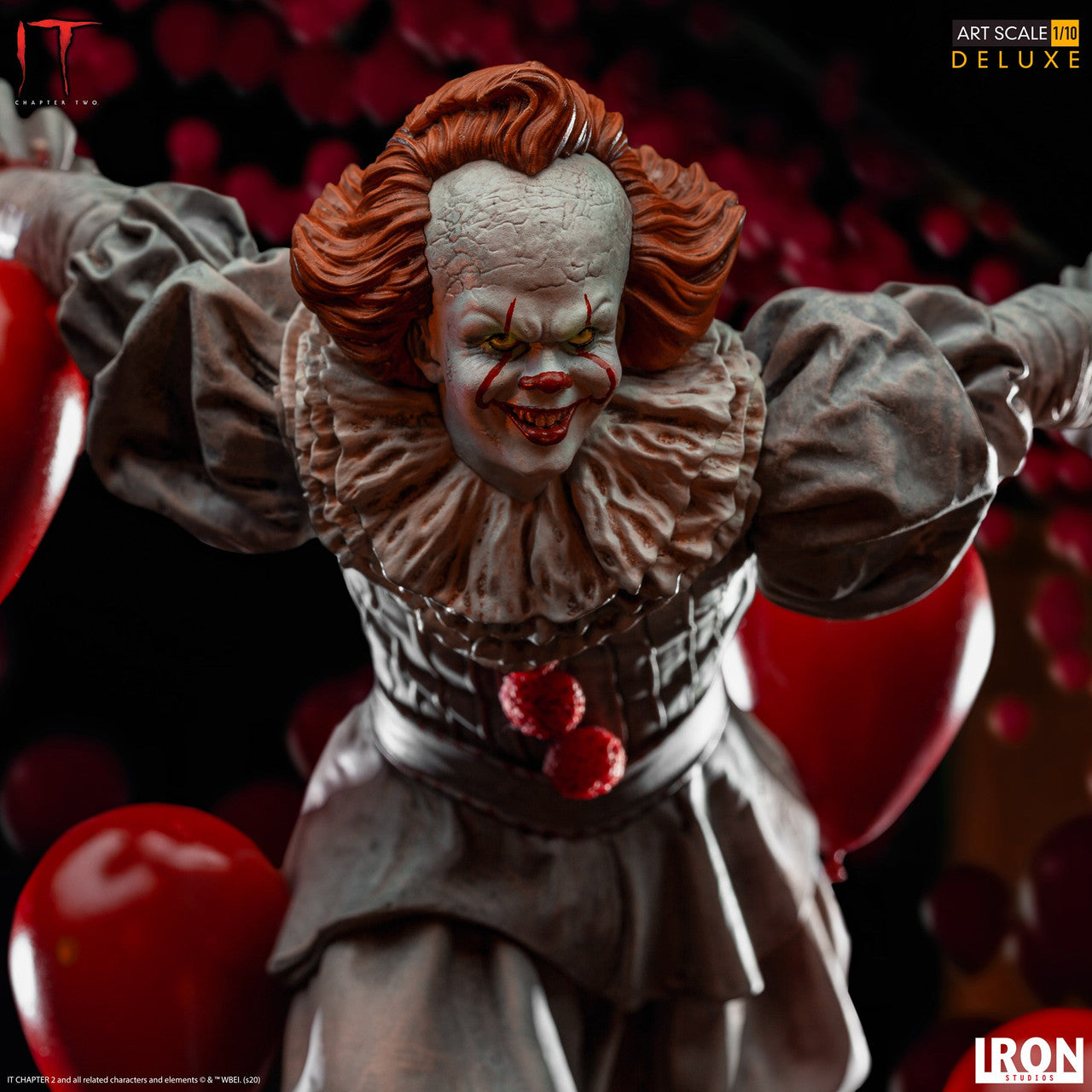 Pedido Estatua Pennywise Deluxe - IT Chapter Two marca Iron Studios escala de arte 1/10