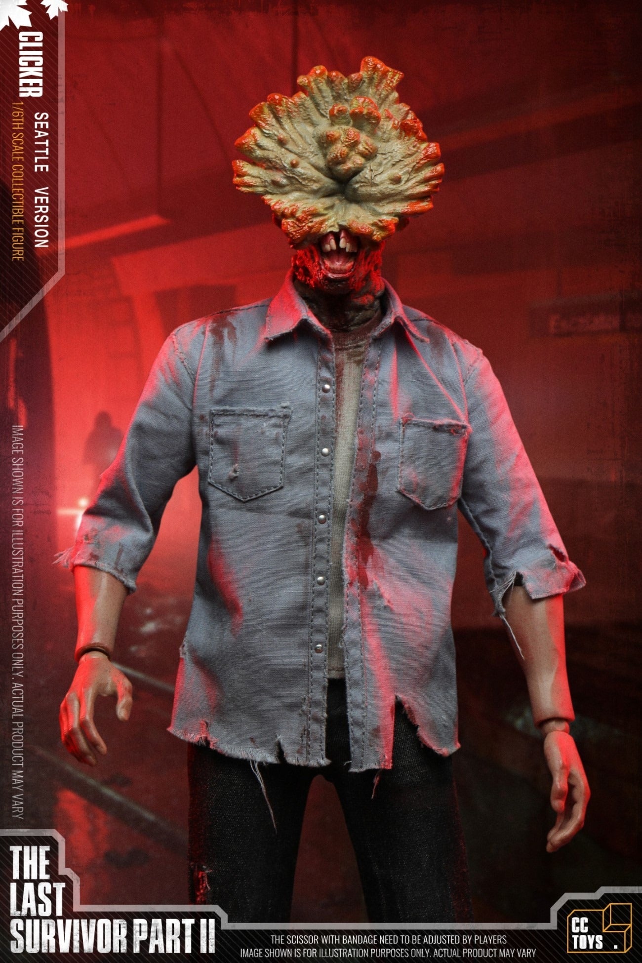 Pedido Figura Clicker Survivor 2.0 marca CCToys escala 1/6