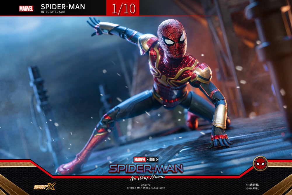 Pedido Figura Spider-Man Integrated Suit - Spider-Man: No Way Home marca ZD Toys escala pequeña 1/10 (18 cm)