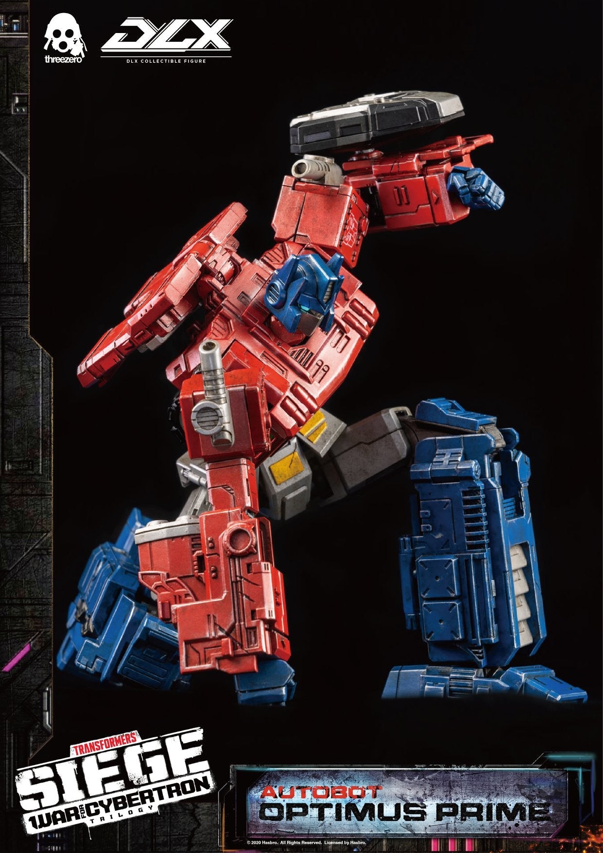 Pedido Figura DLX Optimus Prime - Transformers: War For Cybertron marca Threezero 3Z0202 (25.4 cm)
