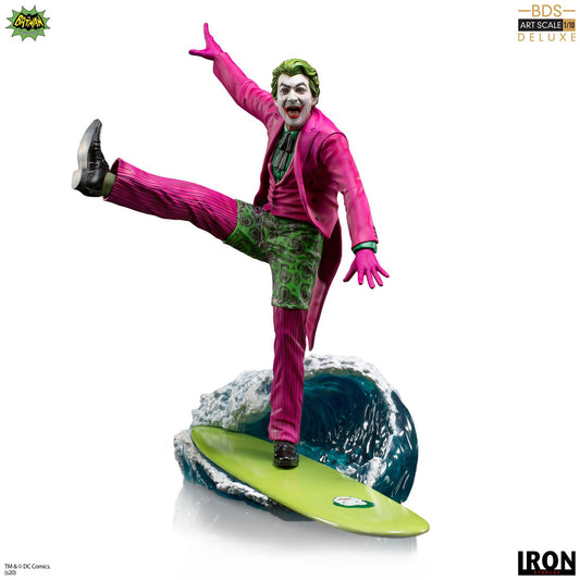 Pedido Estatua The Joker Deluxe - Batman 66 TV - Battle Diorama Series (DBS) marca Iron Studios escala de arte 1/10