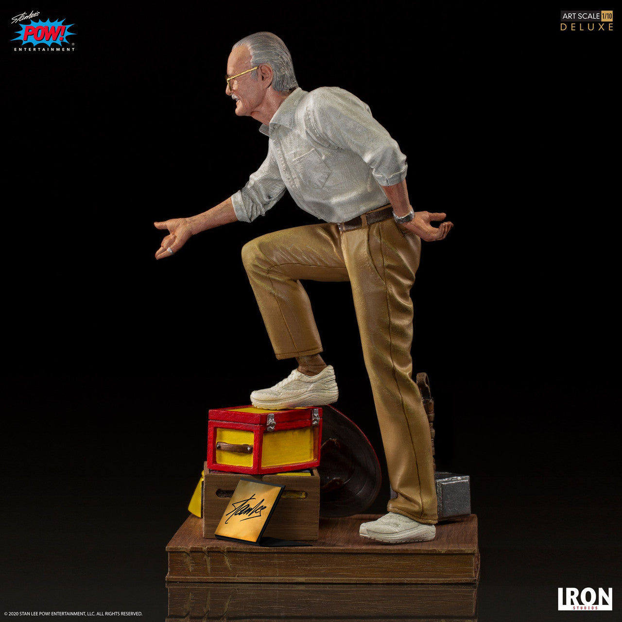 Pedido Estatua Stan Lee - Deluxe - marca Iron Studios escala de arte 1/10