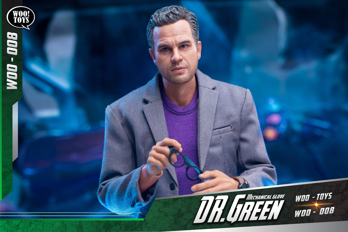 Pedido Figura Dr. Green marca Woo Toys Woo-008 escala 1/6