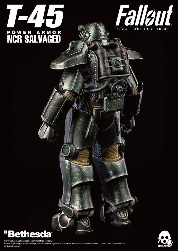 Pedido Figura T-45 NCR Salvaged Power Armor -Fallout- marca Threezero escala 1/6