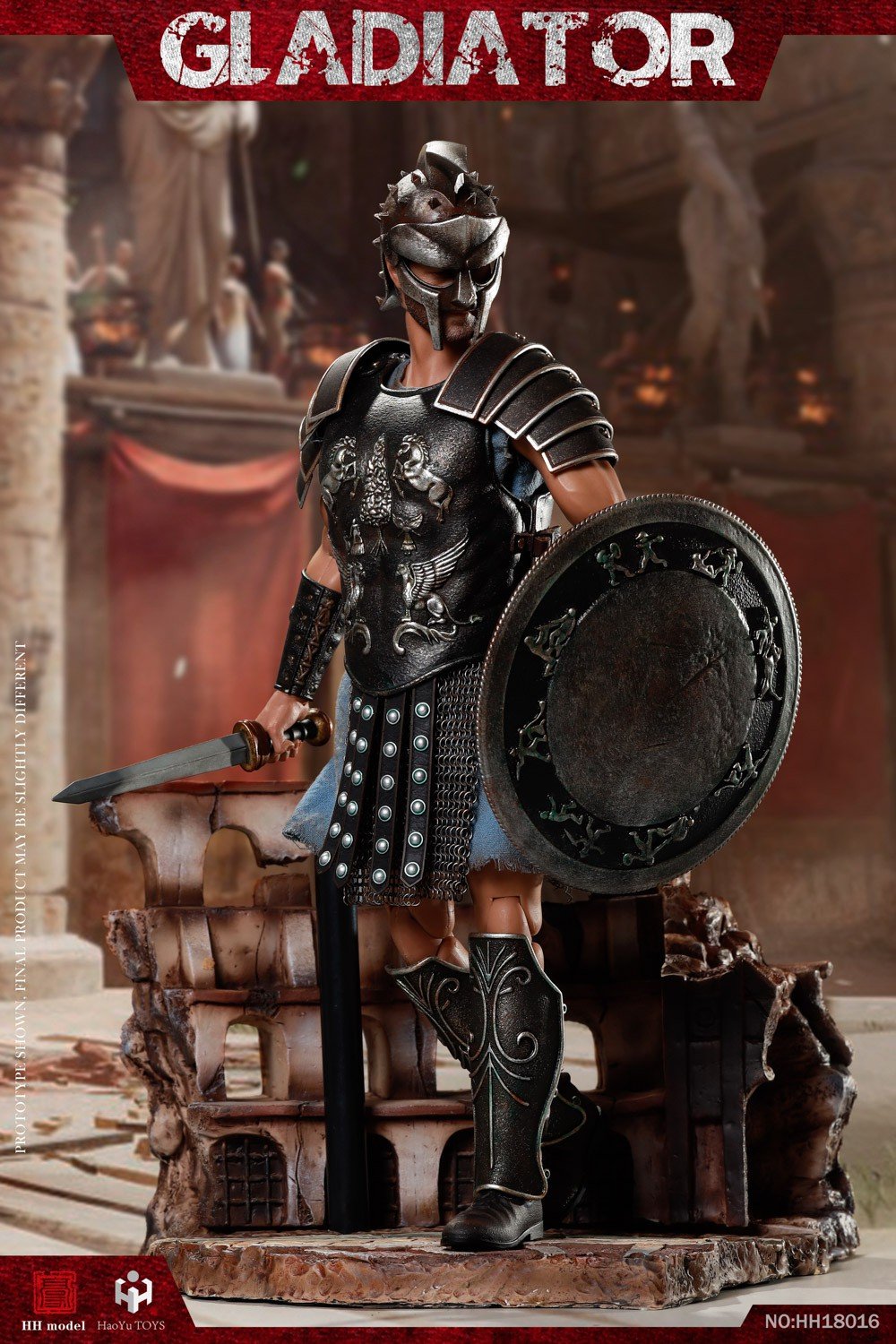 Pedido Figura Empire Gladiator (Standard version) marca HaoYuToys HH18016 escala 1/6