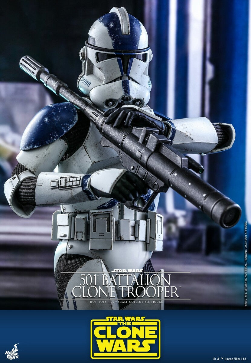 Pedido Figura 501st Battalion Clone Trooper - Star Wars: The Clone Wars marca Hot Toys TMS022 escala 1/6
