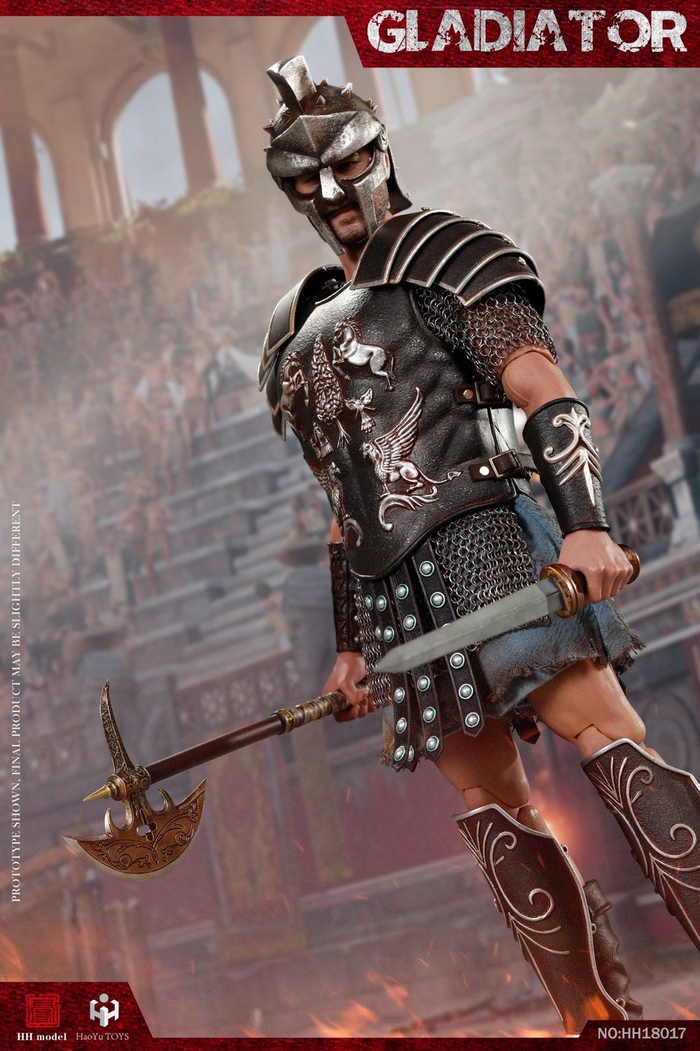 Pedido Figura Empire Gladiator (Deluxe version) marca HaoYuToys HH18017 escala 1/6