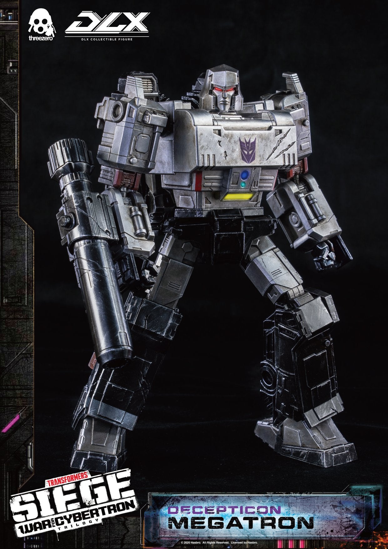 Pedido Figura DLX Megatron - Transformers Siege: War For Cybertron marca Threezero (25.4 cm)