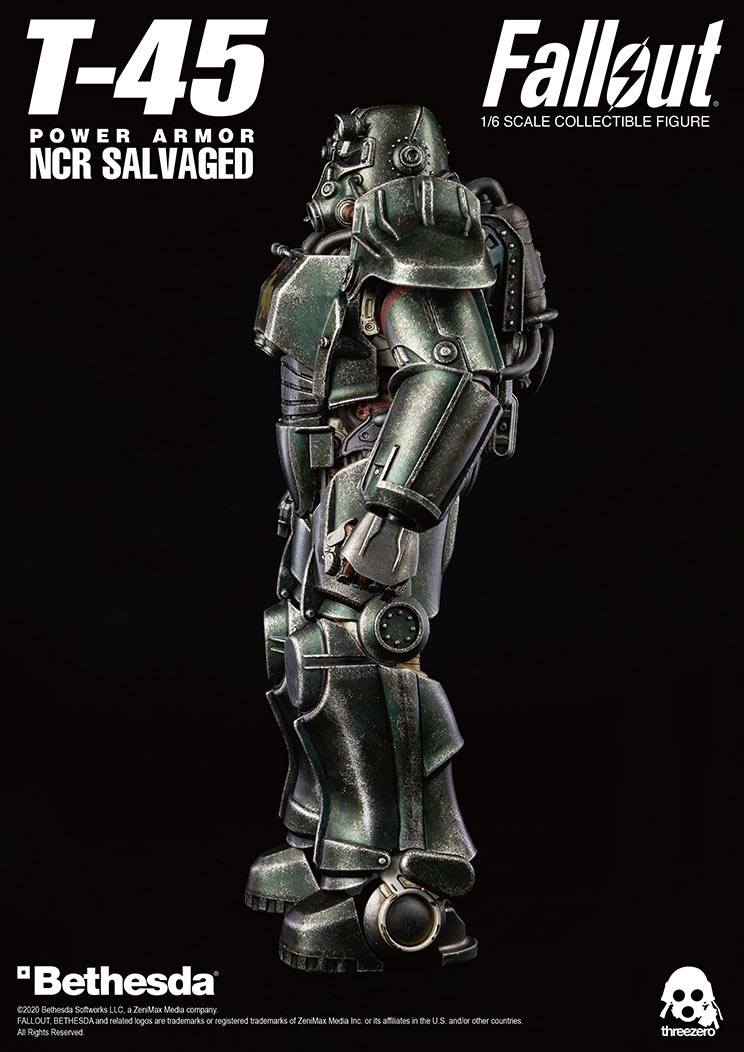 Pedido Figura T-45 NCR Salvaged Power Armor -Fallout- marca Threezero escala 1/6