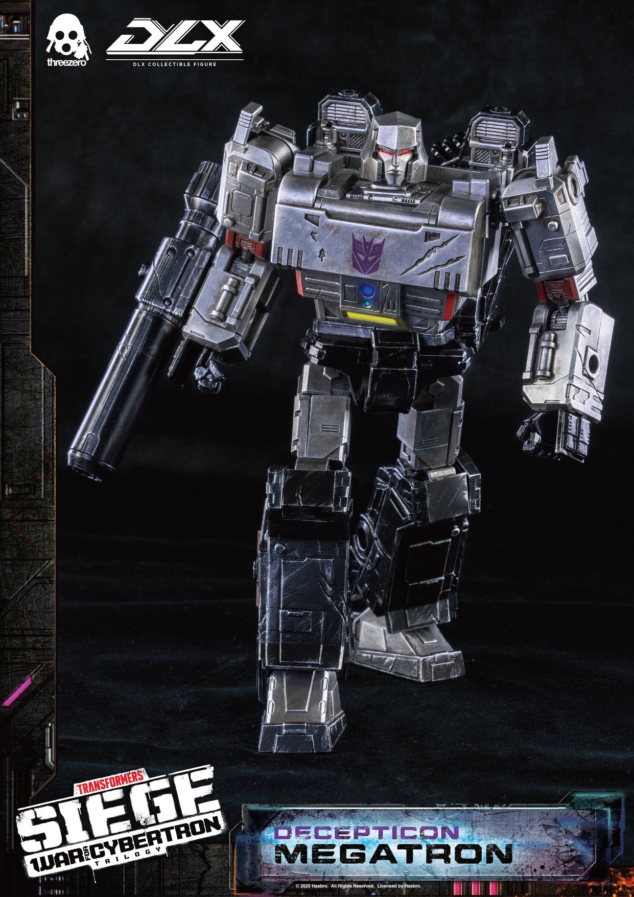 Pedido Figura DLX Megatron - Transformers Siege: War For Cybertron marca Threezero (25.4 cm)
