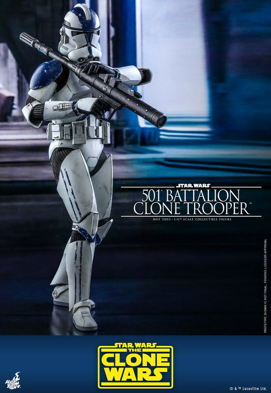 Pedido Figura 501st Battalion Clone Trooper - Star Wars: The Clone Wars marca Hot Toys TMS022 escala 1/6
