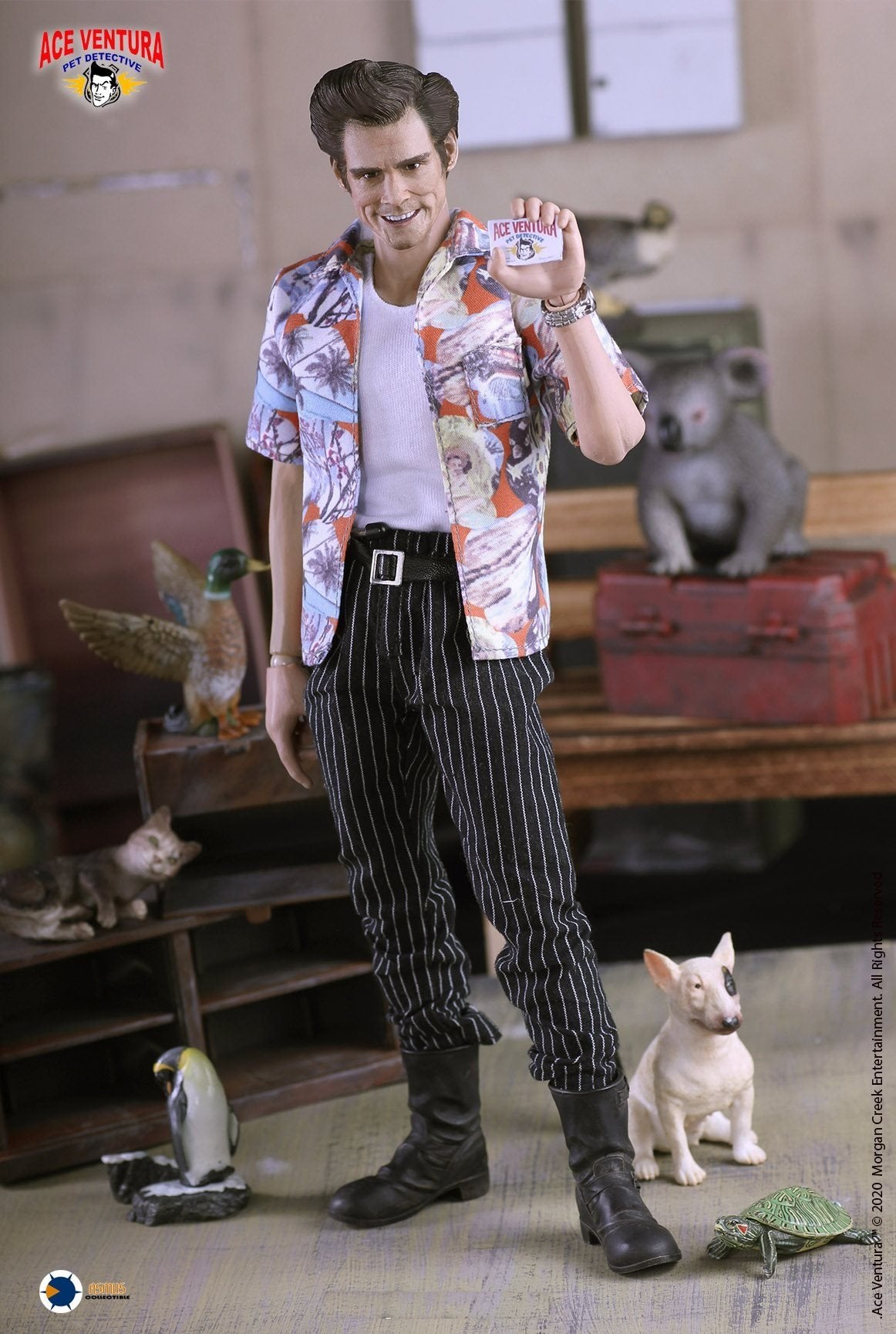 Pedido Figura Ace Ventura Pet Detective marca Asmus Toys escala 1/6