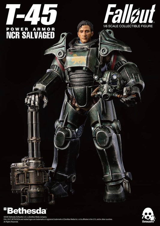 Pedido Figura T-45 NCR Salvaged Power Armor -Fallout- marca Threezero escala 1/6