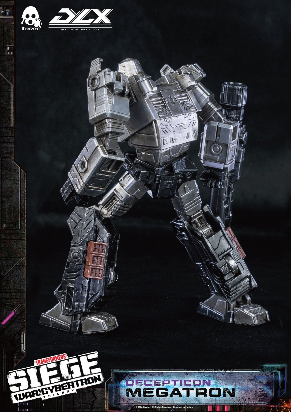 Pedido Figura DLX Megatron - Transformers Siege: War For Cybertron marca Threezero (25.4 cm)
