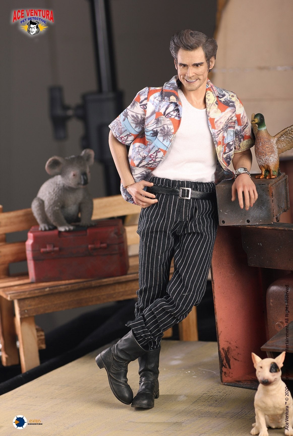 Pedido Figura Ace Ventura Pet Detective marca Asmus Toys escala 1/6