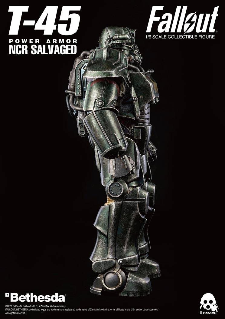 Pedido Figura T-45 NCR Salvaged Power Armor -Fallout- marca Threezero escala 1/6