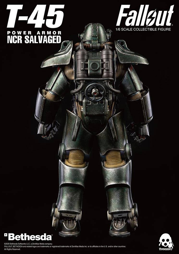 Pedido Figura T-45 NCR Salvaged Power Armor -Fallout- marca Threezero escala 1/6