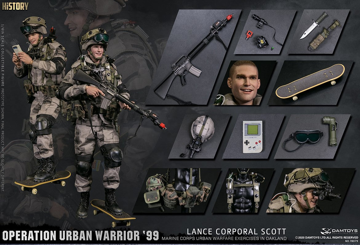 Pedido Figura Lance Corporal Scott marca Damtoys 78079 escala 1/6