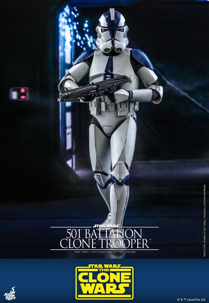 Pedido Figura 501st Battalion Clone Trooper - Star Wars: The Clone Wars marca Hot Toys TMS022 escala 1/6