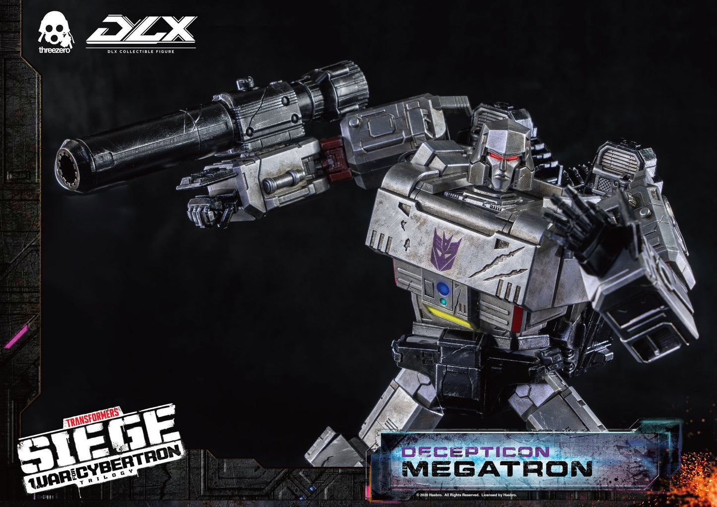 Pedido Figura DLX Megatron - Transformers Siege: War For Cybertron marca Threezero (25.4 cm)