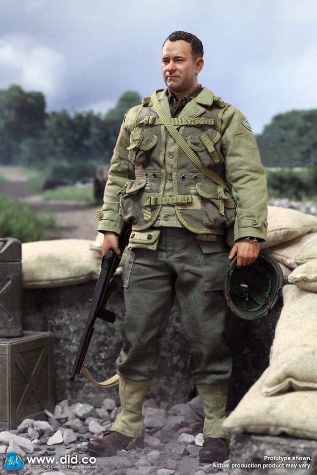 Pedido Figura Captain - WWII US 2nd Ranger Battalion marca DID A80145 escala 1/6