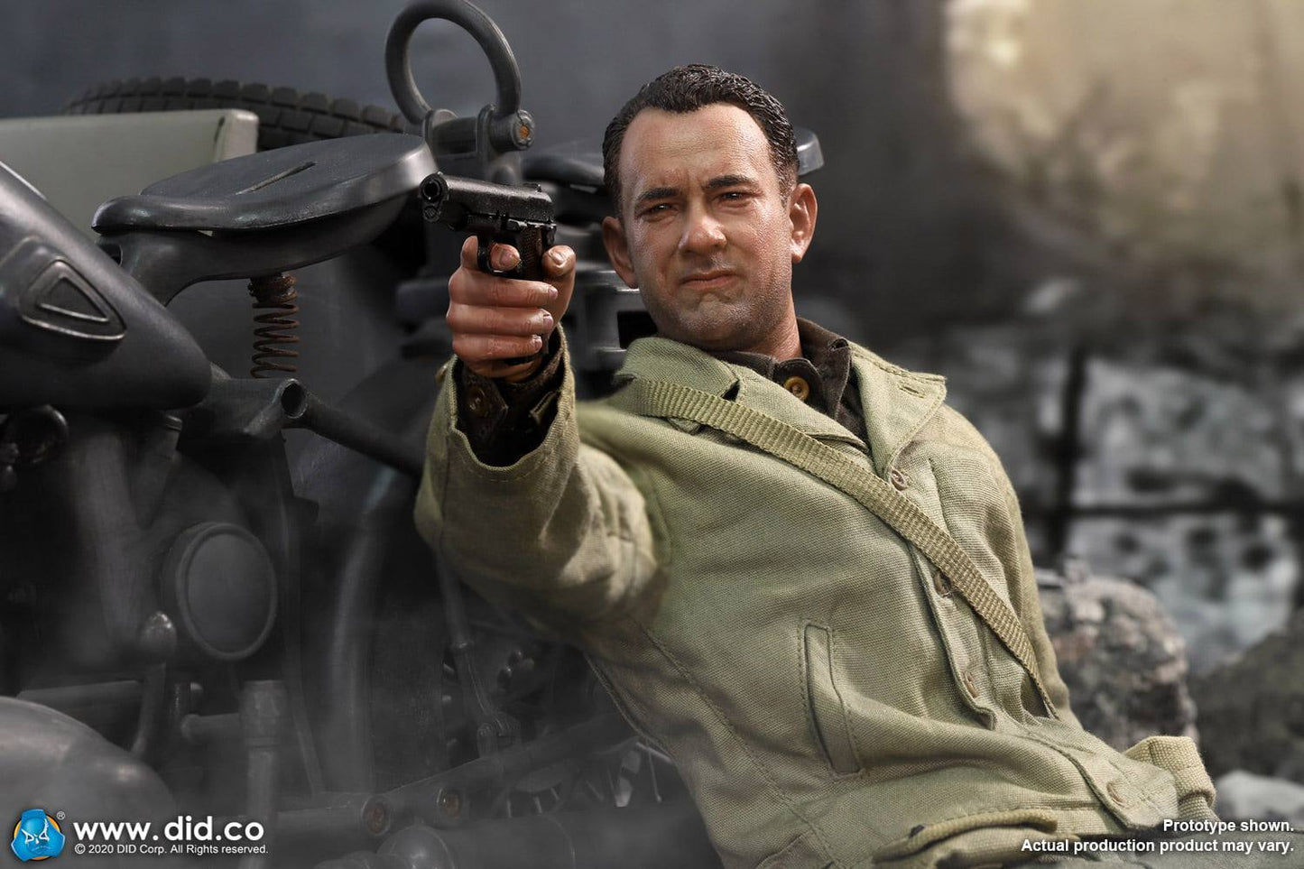 Pedido Figura Captain - WWII US 2nd Ranger Battalion marca DID A80145 escala 1/6