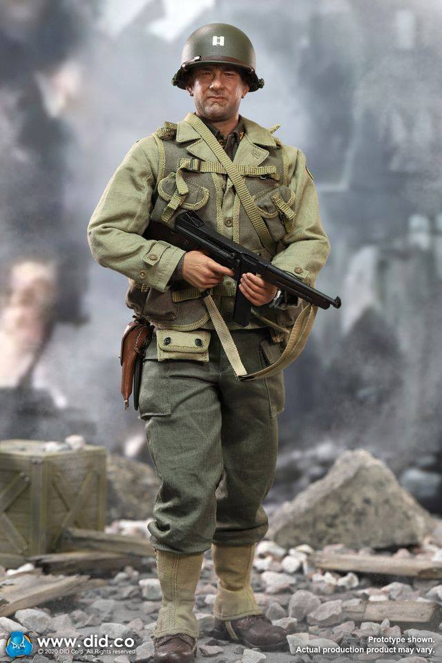 Pedido Figura Captain - WWII US 2nd Ranger Battalion marca DID A80145 escala 1/6