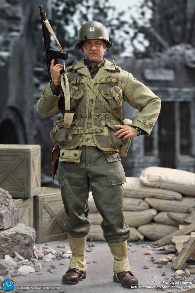 Pedido Figura Captain - WWII US 2nd Ranger Battalion marca DID A80145 escala 1/6