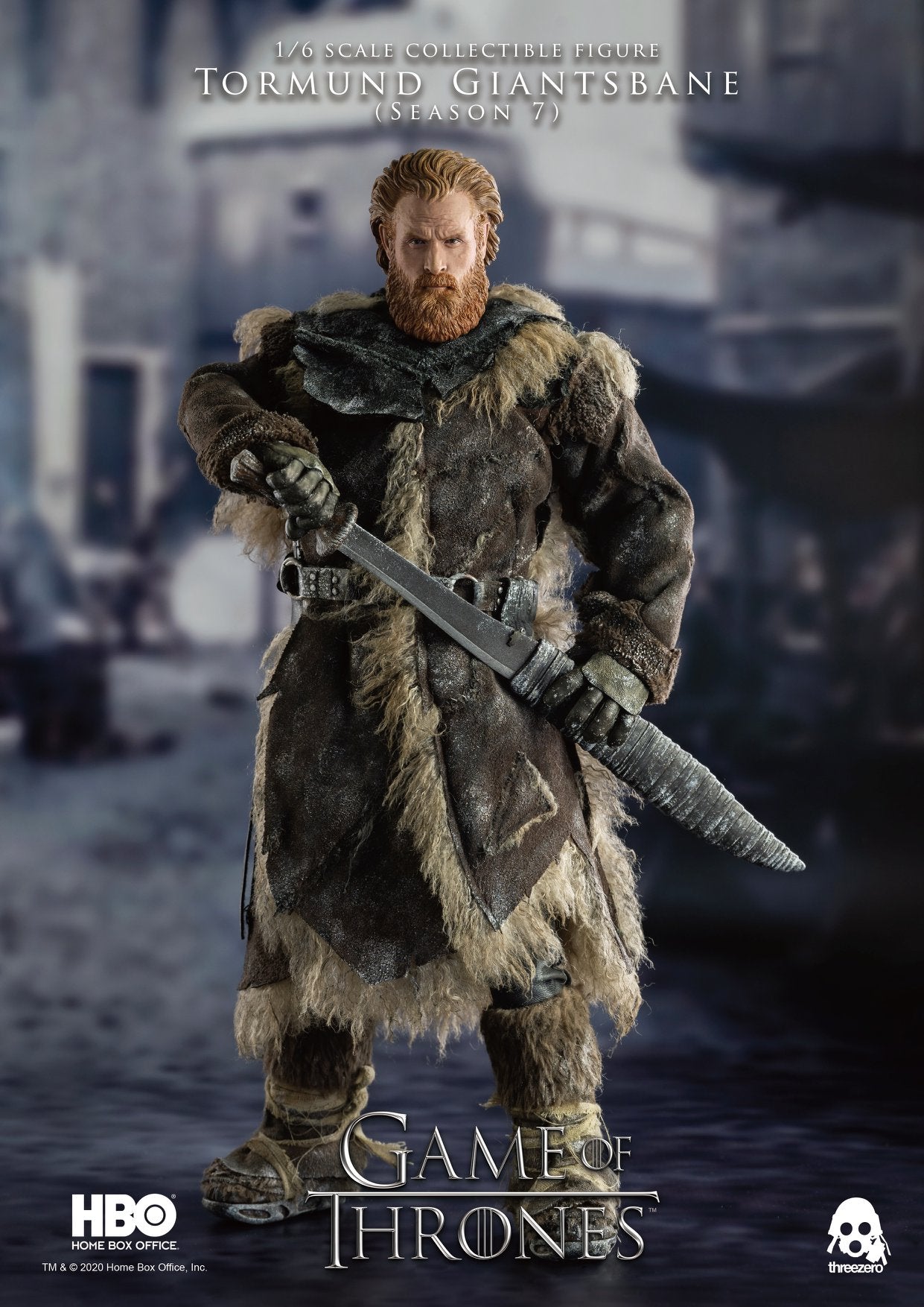 Pedido Figura Tormund Giantsbane - Game of Thrones marca Threezero 3Z0106 escala 1/6