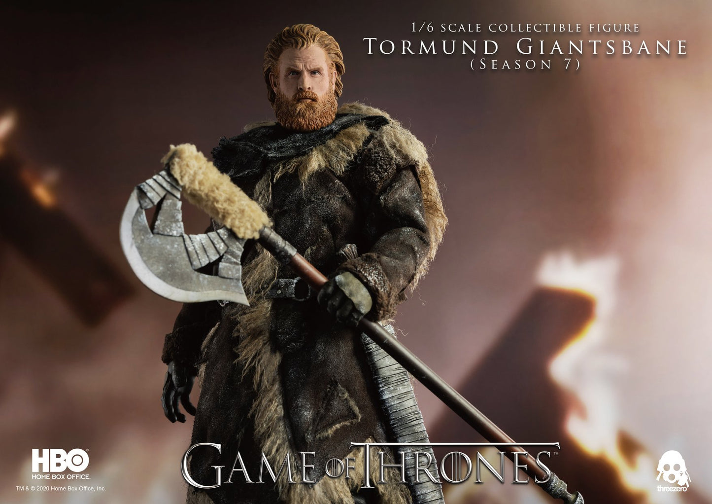 Pedido Figura Tormund Giantsbane - Game of Thrones marca Threezero 3Z0106 escala 1/6