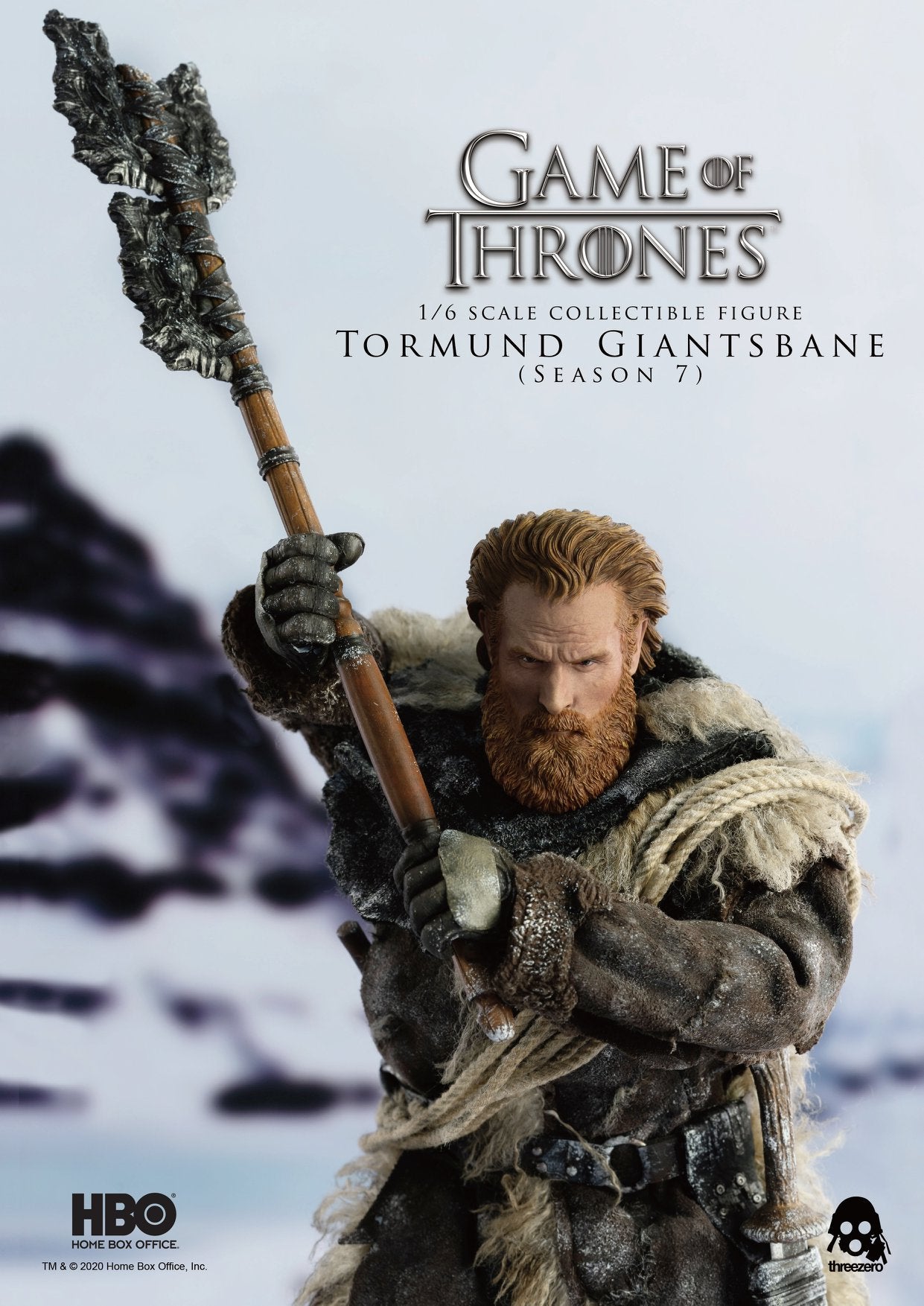 Pedido Figura Tormund Giantsbane - Game of Thrones marca Threezero 3Z0106 escala 1/6