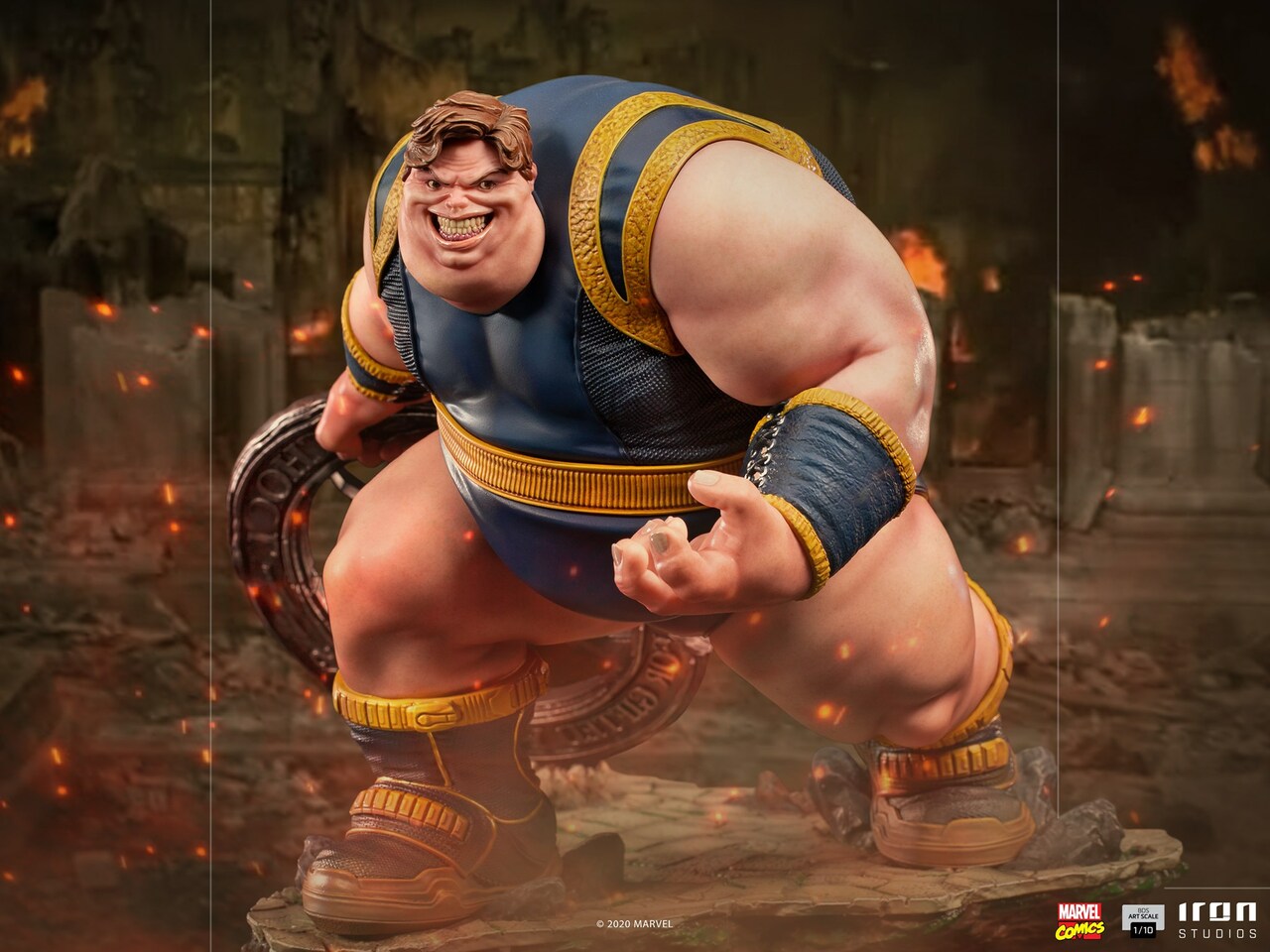Pedido Estatua Blob - X-Men - Marvel Comics marca Iron Studios - Battle Diorama Series (DBS) escala de arte 1/10