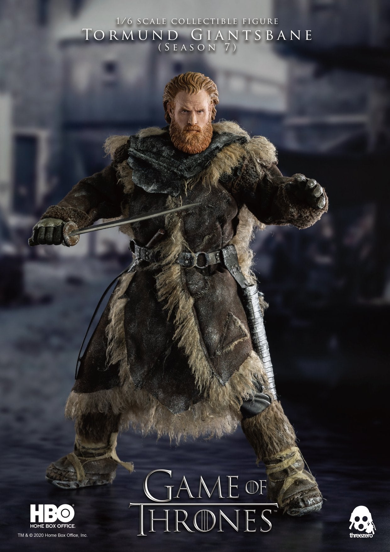 Pedido Figura Tormund Giantsbane - Game of Thrones marca Threezero 3Z0106 escala 1/6
