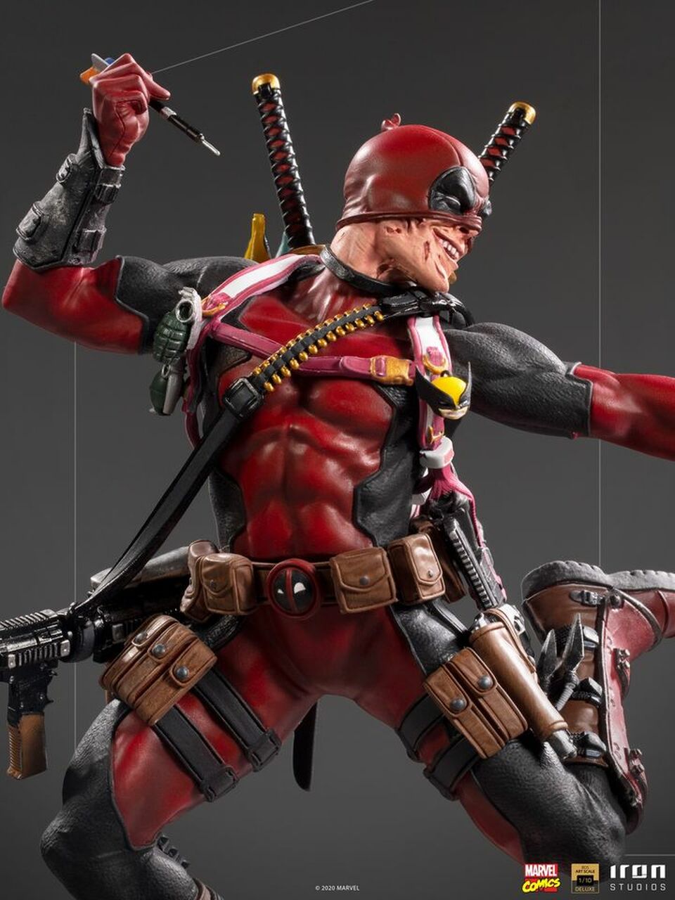Pedido Estatua Deadpool Deluxe - Marvel Comics marca Iron Studios BDS escala de arte 1/10
