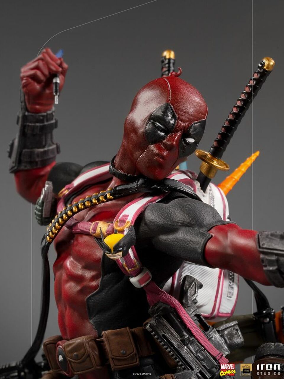 Pedido Estatua Deadpool Deluxe - Marvel Comics marca Iron Studios BDS escala de arte 1/10