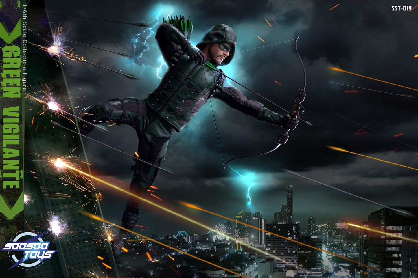 Pedido Figura Green Vigilante marca SoosooToys SST019 escala 1/6 (BACK ORDER)