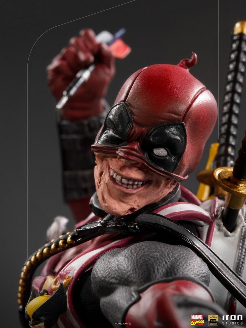 Pedido Estatua Deadpool Deluxe - Marvel Comics marca Iron Studios BDS escala de arte 1/10