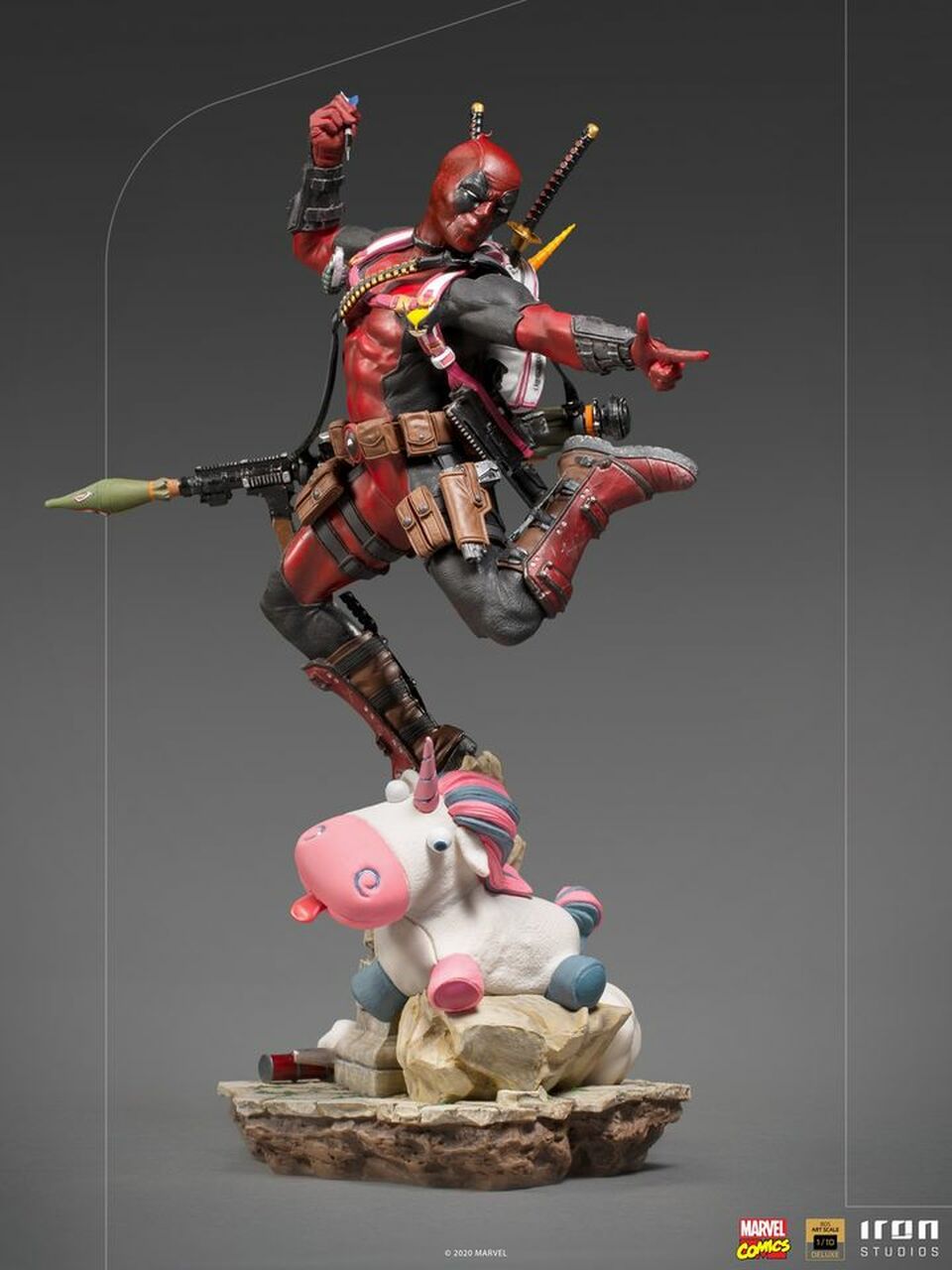 Pedido Estatua Deadpool Deluxe - Marvel Comics marca Iron Studios BDS escala de arte 1/10