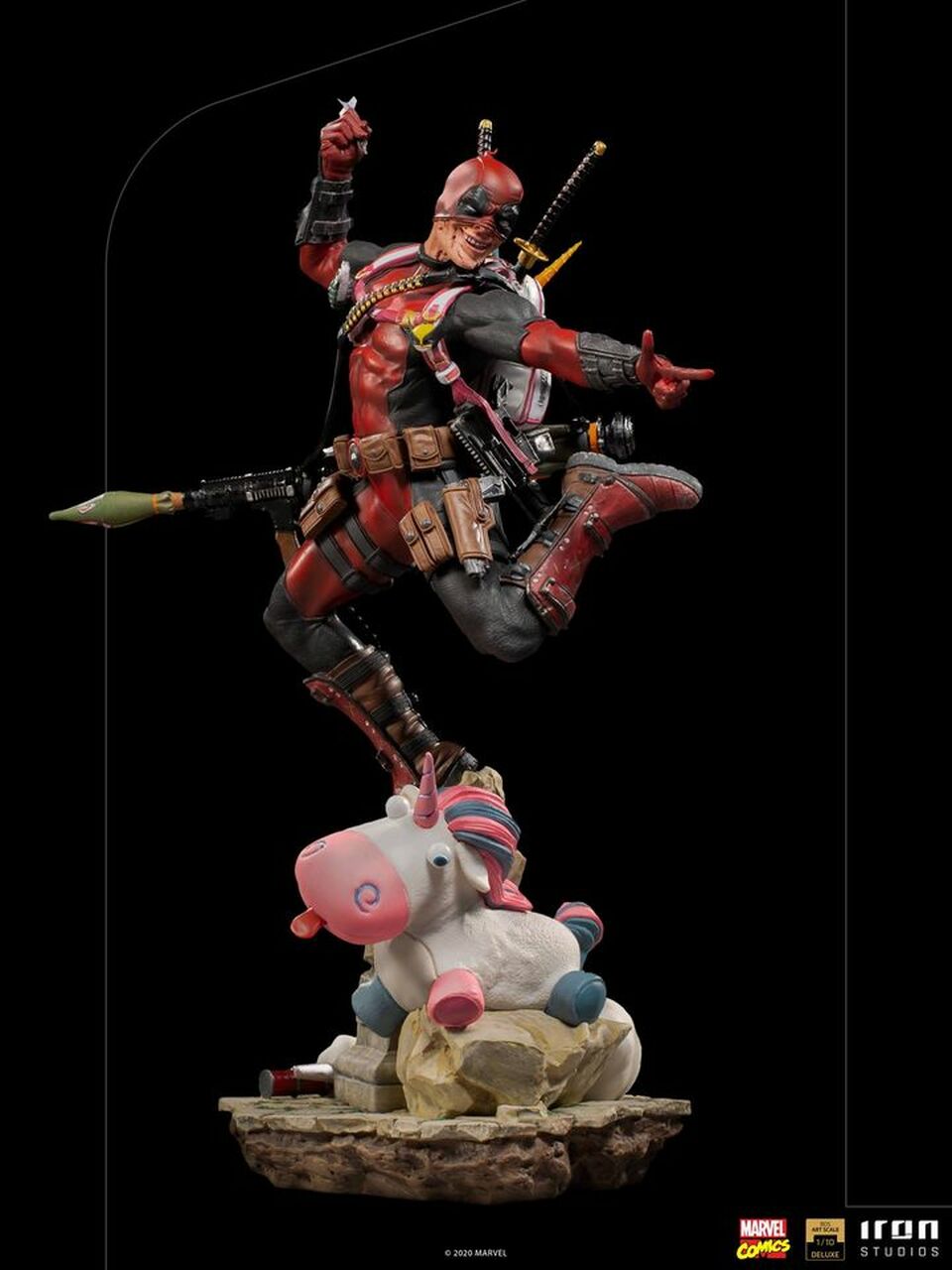 Pedido Estatua Deadpool Deluxe - Marvel Comics marca Iron Studios BDS escala de arte 1/10