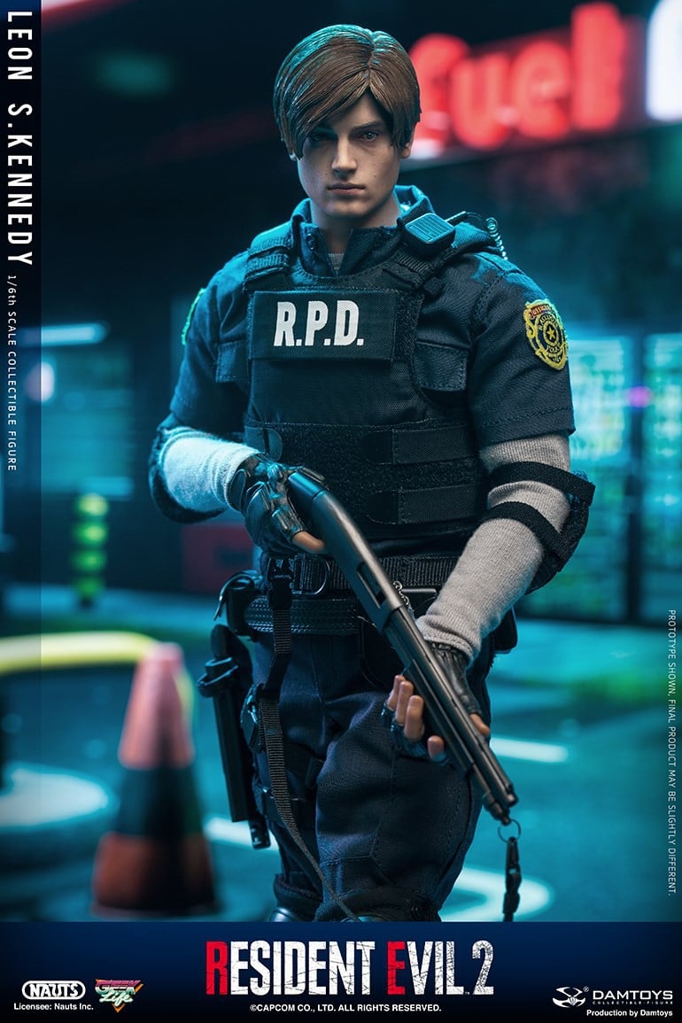 Pedido Figura Leon S. Kennedy de Resident Evil 2 marca Damtoys DMS030 escala 1/6