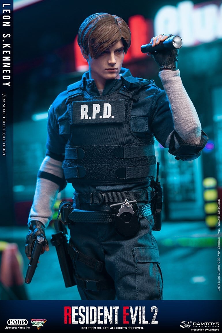 Pedido Figura Leon S. Kennedy de Resident Evil 2 marca Damtoys DMS030 escala 1/6