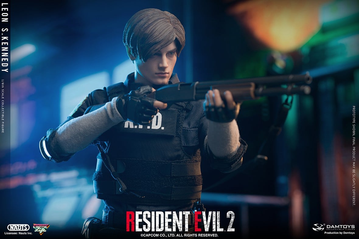 Pedido Figura Leon S. Kennedy de Resident Evil 2 marca Damtoys DMS030 escala 1/6