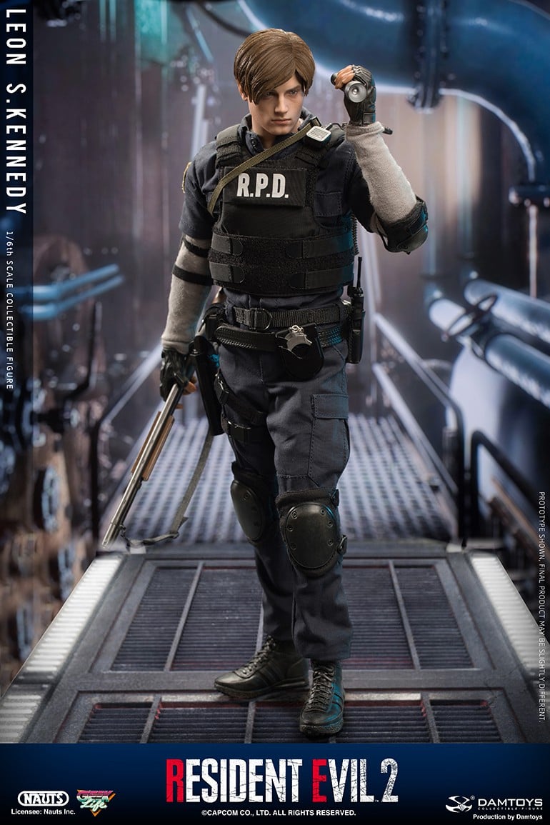 Pedido Figura Leon S. Kennedy de Resident Evil 2 marca Damtoys DMS030 escala 1/6